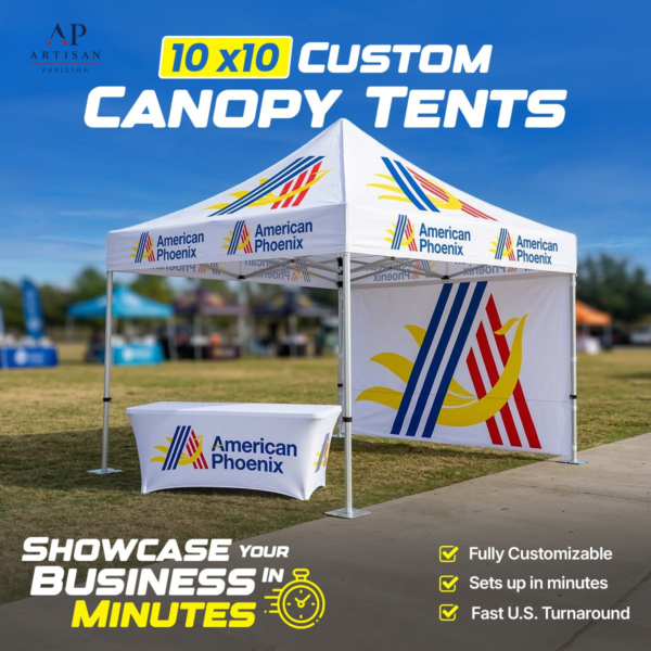 10' x 10' Custom Tents